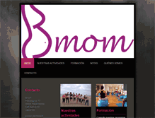 Tablet Screenshot of bmom.es